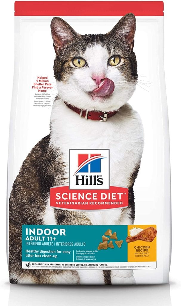 Hill's Indoor Formula High-Fiber Cat Food