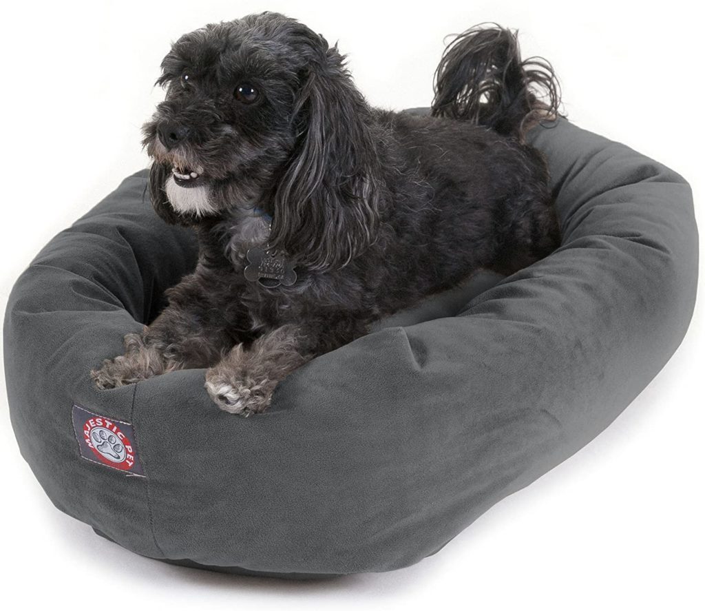 Majestic Pet Products Suede Dog Bed