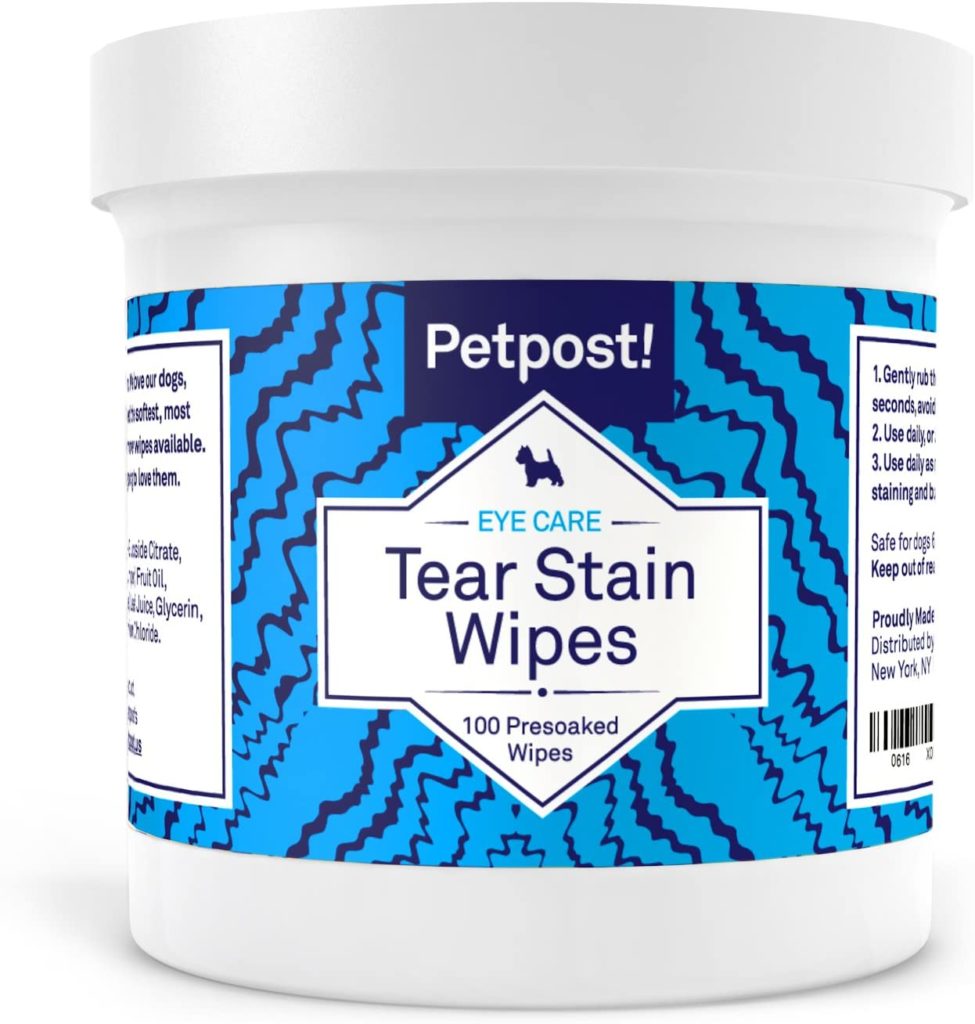 PetPost Tear Stain Remover Wipes
