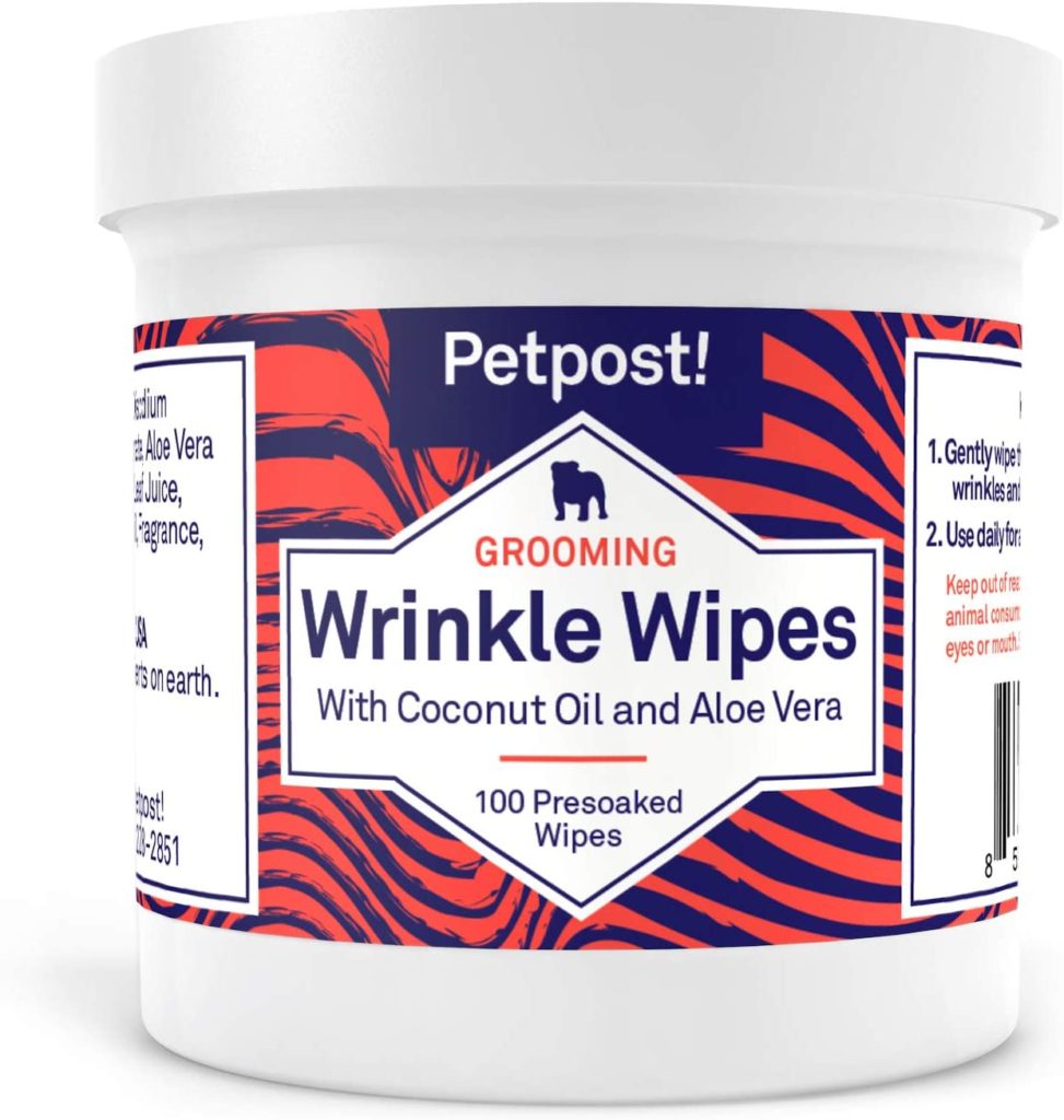 PetPost Wrinkle Wipes for Dogs