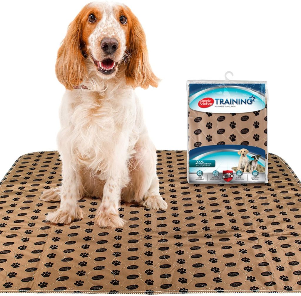 Simple Solution Large Washable Training and Travel Dog and Puppy Pad