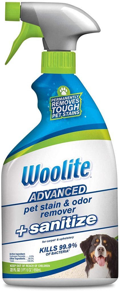 Woolite Advanced Pet Stain and Odor Remover and Sanitizer Pet Carpet Cleaner