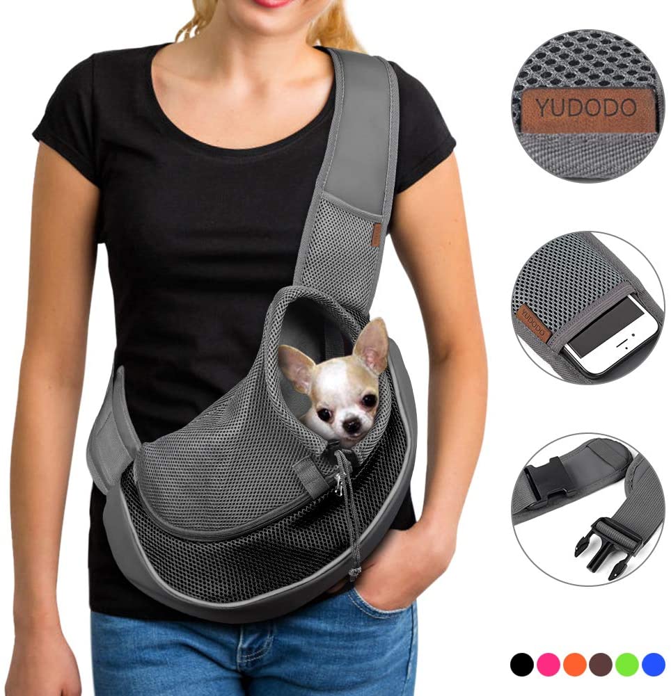 YUDODO Dog Sling Travel Bag