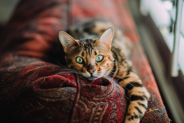 With careful observation, you can help avoid a stressed cat