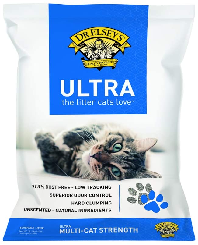Dr. Elsey's Ultra Premium Clumping Litter for Multiple Cats
