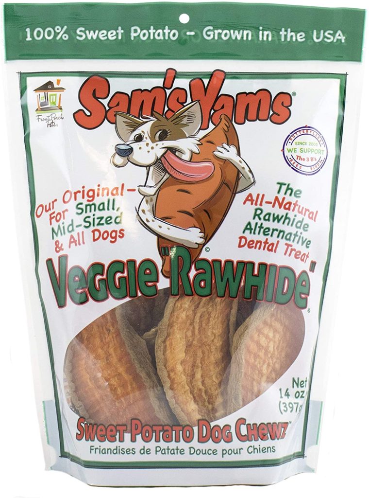 Sam's Yams Vegan Dog Treat
