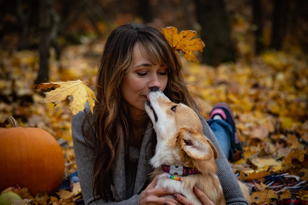 For a lot of people, doggie kisses are the best