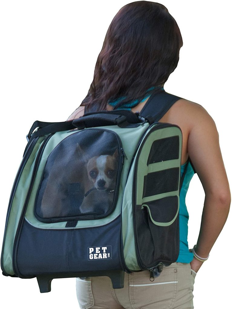 Pet Gear IGo2 Rolling Backpack
