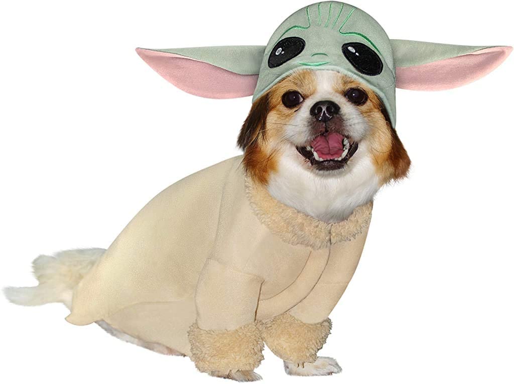 Star Wars Mandalorian The Child Baby Yoda Dog ostume