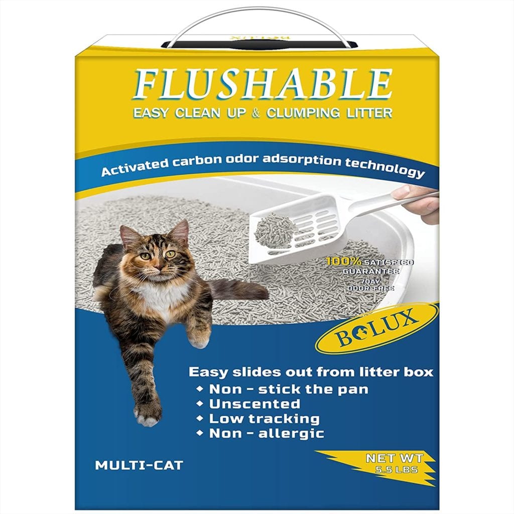 Bolux Flushable Cat Litter