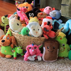 Dog toy storage helps you wrangle all your pup's toys in one place